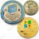 Geo Achievement® 2000 Finds - Coin + Pin's