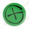 Badge Geocaching - Vert