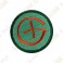 Patch geocaching rond - Orange