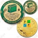 Geo Achievement 5000 Finds - Coin + Pin's