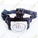 Lampe frontale 8 LED