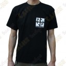 T-Shirt "Discover me" Trackable Homme - Noir