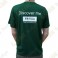 T-Shirt "Discover me" Trackable Homme - Vert