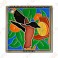 Géocoin "Backyard Birds Cardinal" 2