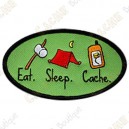 Patch geocaching Eat - Sleep - Cache