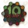 Géocoin "10 years XL"