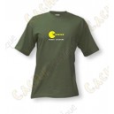 T-Shirt "Power caching" Homme - Kaki