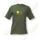 T-Shirt "Power caching" Homens - Caqui