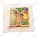 Pochette vinyl pour geocoin - 6,5 cm