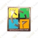Pin's Geocaching.com - Argent