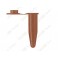 Micro Tube 1,5 ml x 10 - Marron