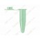 Micro Tube 0,5 ml x 10 - Vert