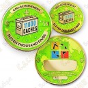 Geo Achievement&reg; 11 000 Finds - Coin + Pin's
