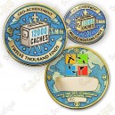 Geo Achievement&reg; 12 000 Finds - Coin + Pin's
