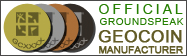 Official Groundspeak Coin Manufacturer