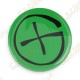 Badge Geocaching - Vert