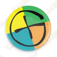 Geocaching button - Quadri