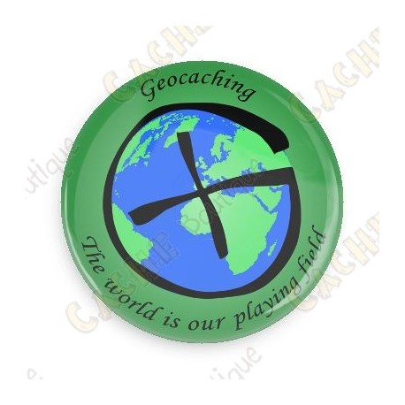 Badge Geocaching - World is our playing field