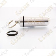 Micro capsule "Official Geocache" 5 cm - Gris