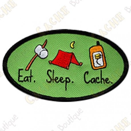Patch geocaching Eat - Sleep - Cache