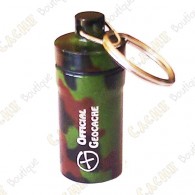 Micro cache "Official Geocache" 5,2 cm - Camo