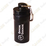 Micro cache "Official Geocache" 5,2 cm - Negro