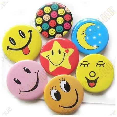 Badge "Smile & co" X 10