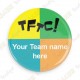 Badge Team Name x 100 - Personnalisable