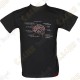 Camiseta "Geo Brain" Hombre - Negro