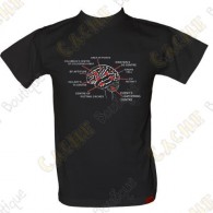 T-Shirt "Geo Brain" for men - Black