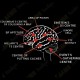 Camiseta "Geo Brain" Hombre - Negro