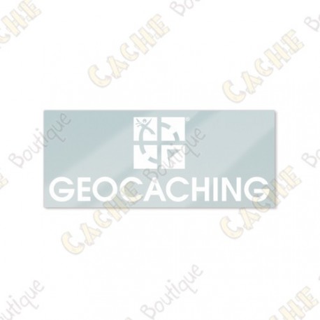 Sticker GEOCACHING intérieur pour véhicule