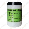 Baril blanc "Official Geocache" - 1000 ml