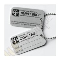  Travel bug oficial Groundspeak. 