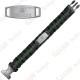 Pulsera de Paracord Trackable - Brugse Beer VI - Negro / Gris - Presale