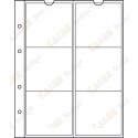Pocket sheet for NUMIS album - 55 mm