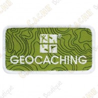  Patch geocaching com logotipo Groundspeak. 