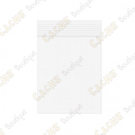 Sachets Zip x10 - 7 x 10 cm