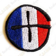 Patch geocaching rond - France