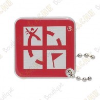 Traveler Logo Geocaching - Rojo