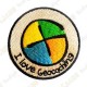 Patch "I love Geocaching" rond