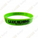 Pulseira de silicone Geocaching crianças - Verde