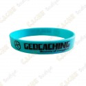 Pulseira de silicone Geocaching crianças - Azul