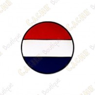  Micro coin représentant le drapeau des Pays-Bas. 