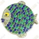 Geocoin "Rainbow Fish" V2 - Groundspeak Blue