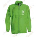 Parka como "K-Way" - verde