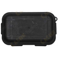 Black waterproof box with Survival Kit