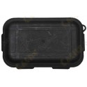 Black waterproof box with Survival Kit