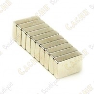 Neodynium magnets 10x6x2mm - Pack of 10