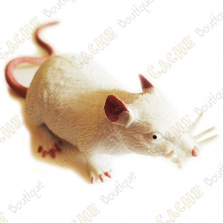 Cache "Bestiole" - Rat blanc
